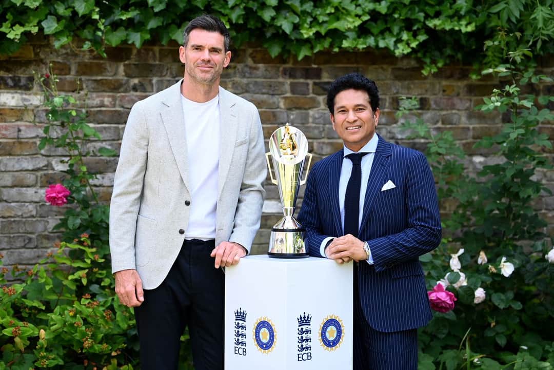Gavaskar against Anderson Tendulkar Trophy 