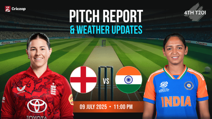 ENG-W vs IND-W - 4th T20I: Pitch Report & Weather Updates
