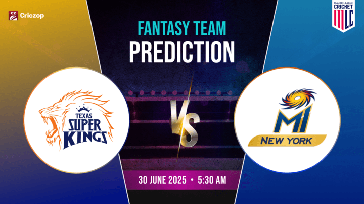 Super Kings vs MI New York Fantasy Prediction 